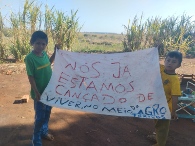 Imagem cedida pela comunidade Guyraroká