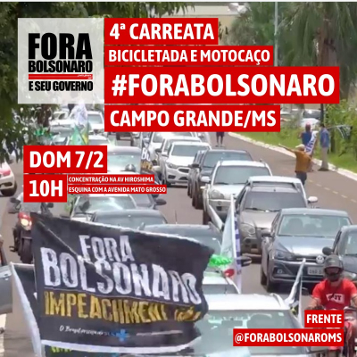 Frente Fora Bolsonaro MS