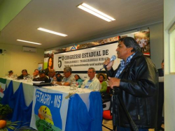 Genilson Duarte fala na Abertura do 5 Congresso Fetagri 