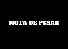 Nota de Pesar pelo falecimento de Alexandre Sabala