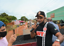 Terceira carreata e bicicletaço Fora Bolsonaro percorre bairros em Campo Grande